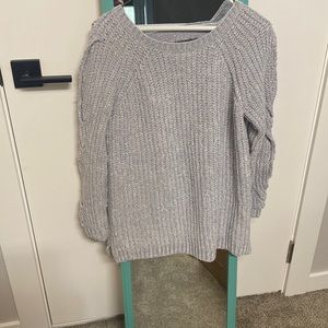 Open backsweater